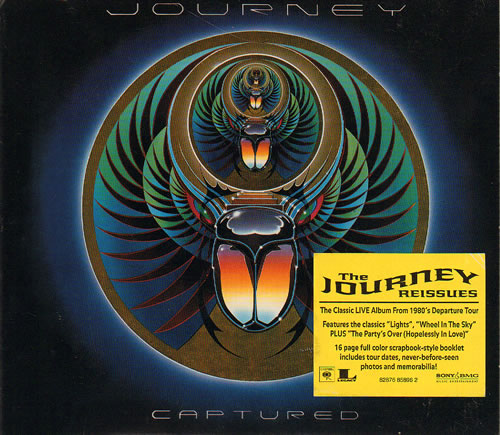 Journey Captured CD album (CDLP) German JOUCDCA642727