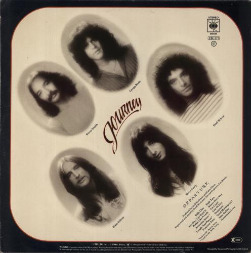 Journey Departure + Insert vinyl LP album (LP record) UK JOULPDE186384
