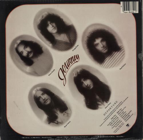 Journey Departure vinyl LP album (LP record) US JOULPDE758776