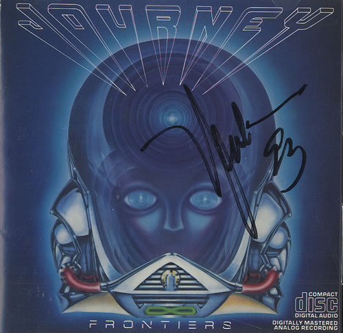 Journey Escape / Frontiers - Autographed 2 CD album set (Double CD) US JOU2CES439594