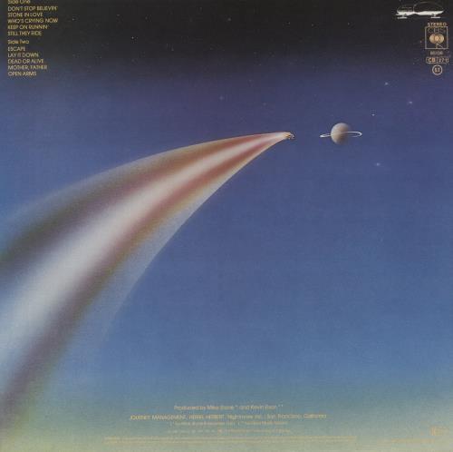 Journey Escape - 1st + Insert vinyl LP album (LP record) UK JOULPES547251