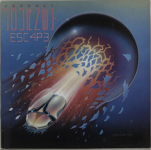 Journey Escape - 1st vinyl LP album (LP record) UK JOULPES679989