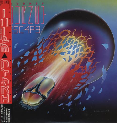 Journey Escape vinyl LP album (LP record) Japanese JOULPES59764
