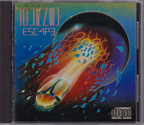 Journey Escape CD album (CDLP) Japanese JOUCDES61157