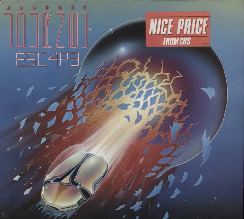 Journey Escape vinyl LP album (LP record) Dutch JOULPES709771