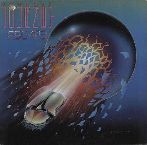 Journey Escape vinyl LP album (LP record) US JOULPES751601