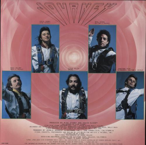 Journey Frontiers + Promo Outer & Stand vinyl LP album (LP record) Japanese JOULPFR796633