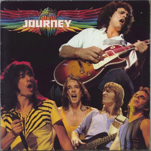 Journey Frontiers + Promo Outer vinyl LP album (LP record) Japanese JOULPFR780825