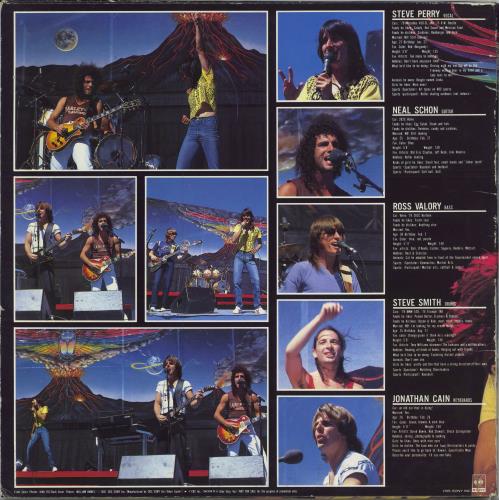 Journey Frontiers + Promo Outer vinyl LP album (LP record) Japanese JOULPFR780825