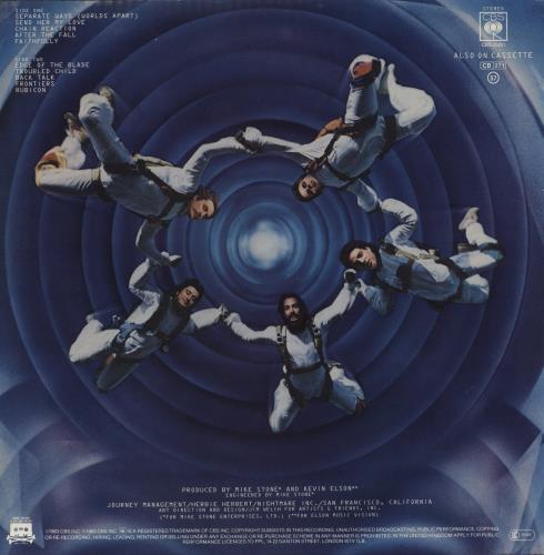 Journey Frontiers vinyl LP album (LP record) UK JOULPFR877460