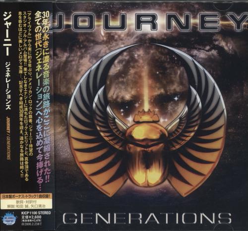 Journey Generations CD album (CDLP) Japanese JOUCDGE711269