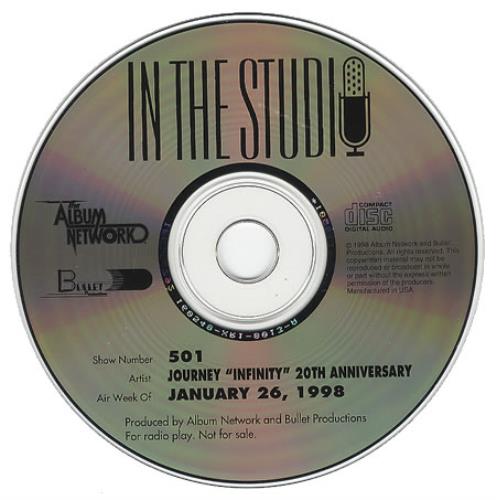 Journey In The Studio - Infinity 20th Anniversary CD album (CDLP) US JOUCDIN152257