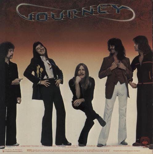 Journey Infinity vinyl LP album (LP record) UK JOULPIN217022