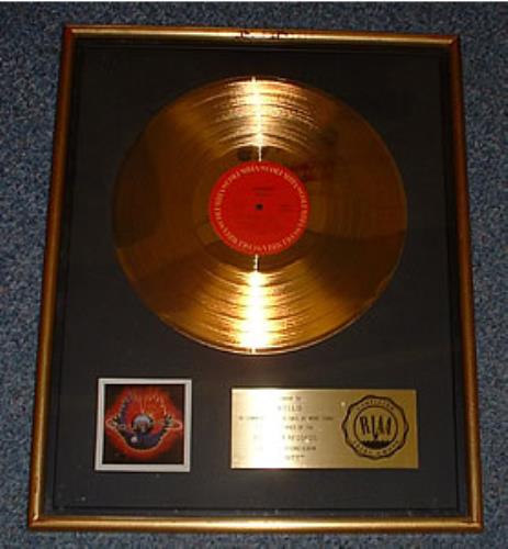 Journey Infinity award disc US JOUAWIN234763