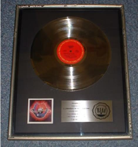 Journey Infinity award disc US JOUAWIN234764