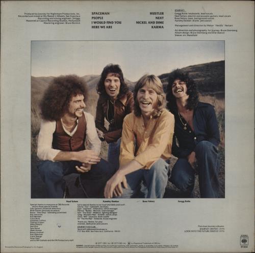 Journey Next - Stickered vinyl LP album (LP record) UK JOULPNE824044