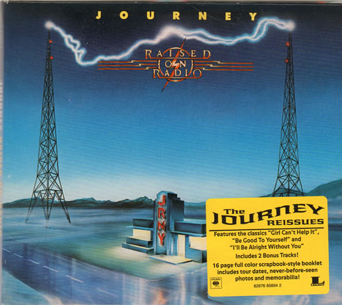 Journey Raised On Radio CD album (CDLP) UK JOUCDRA638720