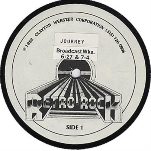 Journey Retro Rock 2-LP vinyl record set (Double LP Album) US JOU2LRE137515