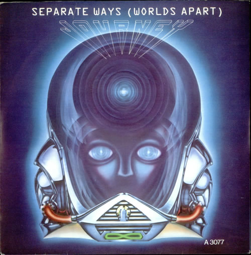 Journey Separate Ways (Worlds Apart) 7" vinyl single (7 inch record / 45) UK JOU07SE520545