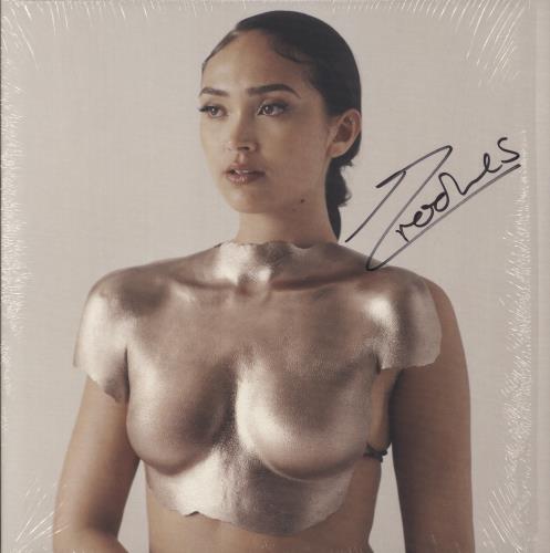 Joy Crookes Skin - Autographed vinyl LP album (LP record) UK 470LPSK881229