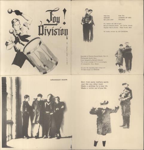 Joy Division An Ideal For Living EP - G 7" vinyl single (7 inch record / 45) UK JOY07AN835326