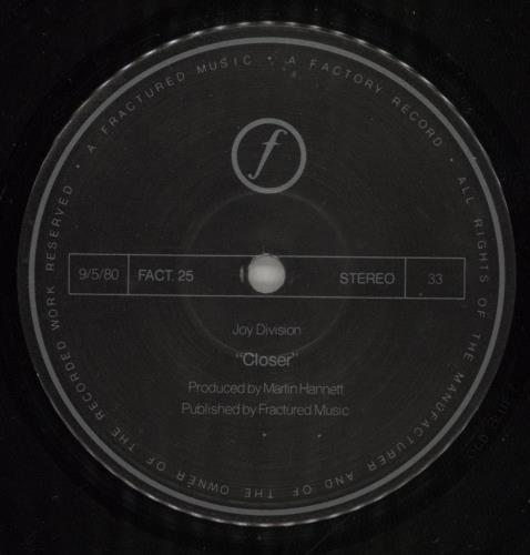 Joy Division Closer - Red - VG vinyl LP album (LP record) UK JOYLPCL624081