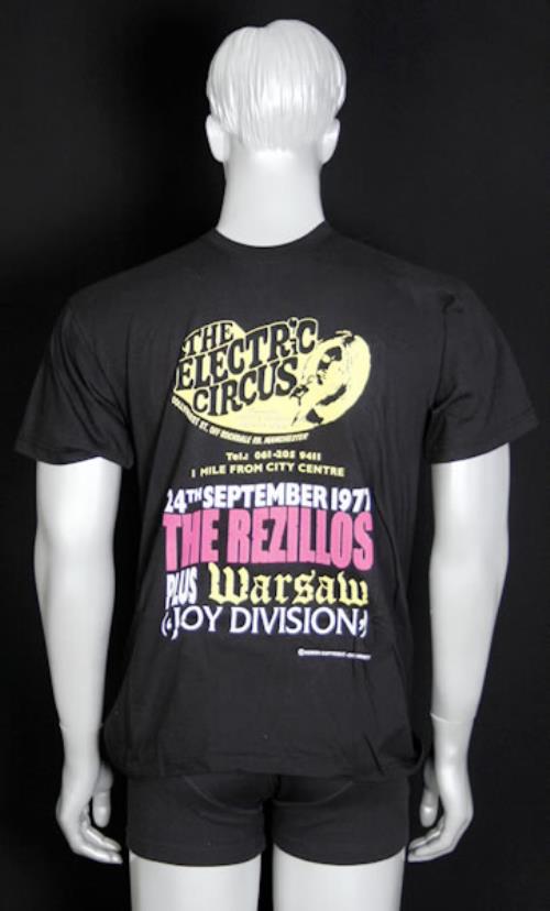 Joy Division Electric Circus [Large] t-shirt UK JOYTSEL453521
