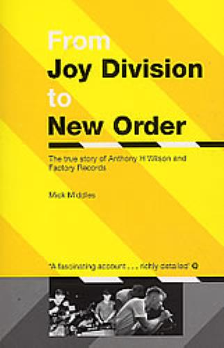 Joy Division From Joy Division To New Order book UK JOYBKFR276297