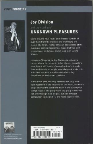 Joy Division Joy Division And The Making Of Unknown Pleasures book UK JOYBKJO770860