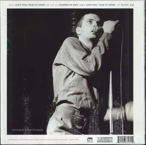 Joy Division Love Will Tear Us Apart vinyl LP album (LP record) UK JOYLPLO785284