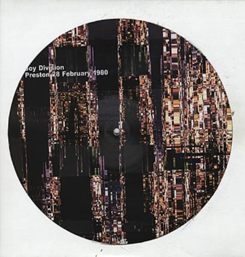 Joy Division Preston 28 February 1980 picture disc LP (vinyl picture disc album) UK JOYPDPR319936