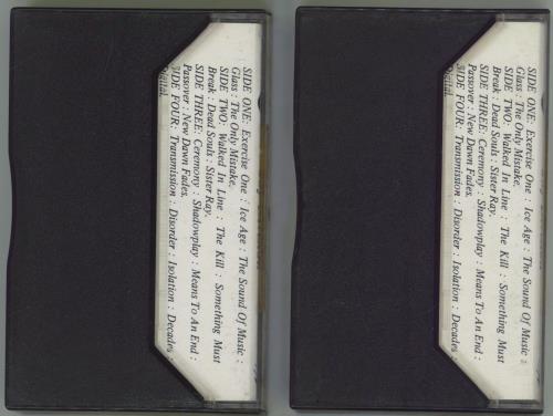 Joy Division Still cassette album New Zealand JOYCLST770001