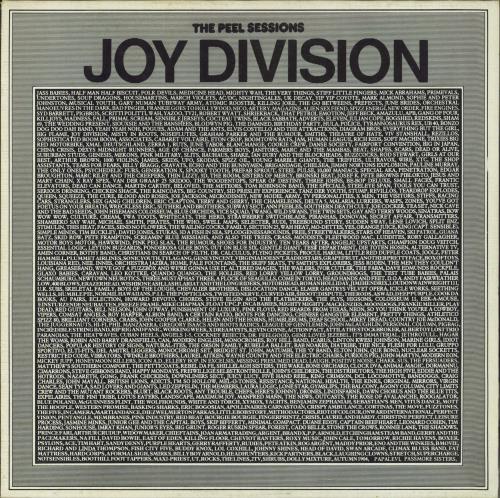Joy Division The Peel Sessions - EX 12" vinyl single (12 inch record / Maxi-single) UK JOY12TH577774