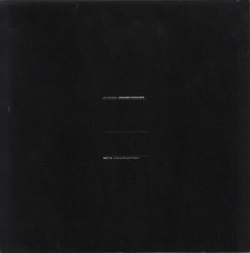 Joy Division Unknown Pleasures - 180 Gram vinyl LP album (LP record) US JOYLPUN820532