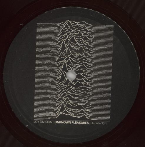 Joy Division Unknown Pleasures - 1st - Red Vinyl vinyl LP album (LP record) UK JOYLPUN595565