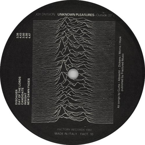 Joy Division Unknown Pleasures - 2nd vinyl LP album (LP record) Italian JOYLPUN179890