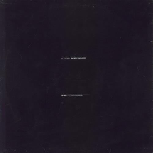 Joy Division Unknown Pleasures vinyl LP album (LP record) New Zealand JOYLPUN824914
