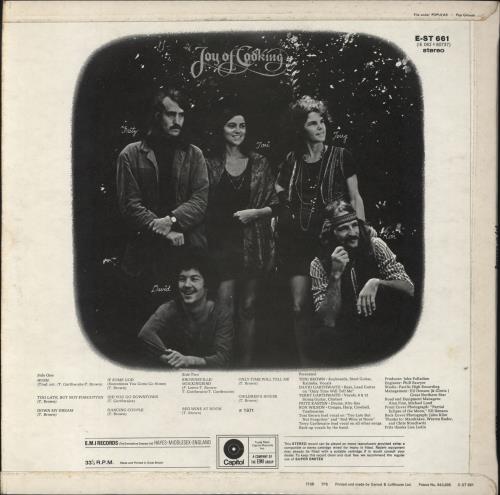 Joy Of Cooking Joy Of Cooking vinyl LP album (LP record) UK K06LPJO795190