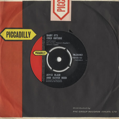 Joyce Blair Baby It's Cold Outside 7" vinyl single (7 inch record / 45) UK JY807BA483817