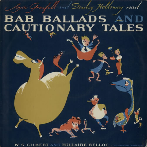 Joyce Grenfell Bab Ballads And Cautionary Tales vinyl LP album (LP record) UK JOFLPBA601163