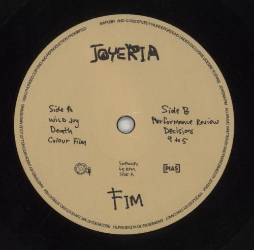 Joyeria FIM 12" vinyl single (12 inch record / Maxi-single) UK 8UY12FI849807