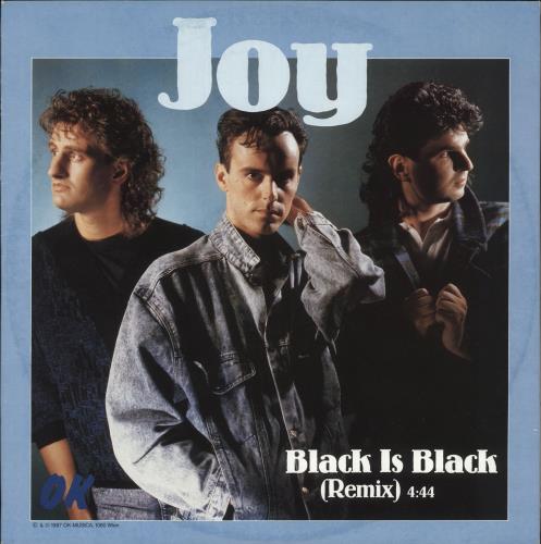 Joy Black Is Black 12" vinyl single (12 inch record / Maxi-single) German Z7312BL725373