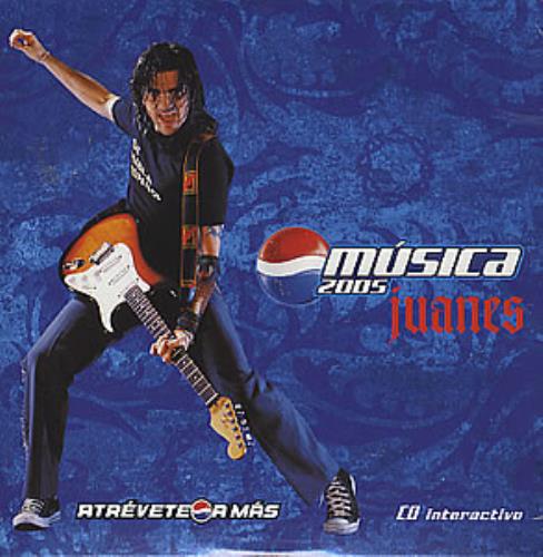 Juanes Pepsi Musica 2005 CD single (CD5 / 5") Mexican J-UC5PE358154