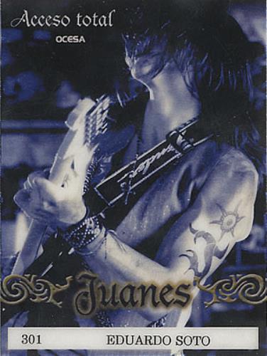 Juanes Tour Pass tour pass Mexican J-UTPTO376376