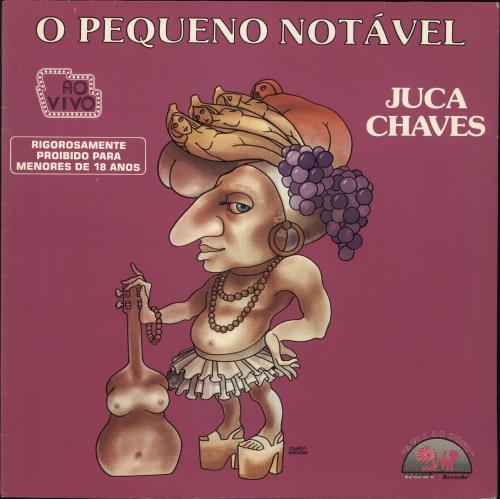 Juca Chaves O Pequeno Notvel (Ao Vivo) vinyl LP album (LP record) Brazilian 0U7LPOP735922