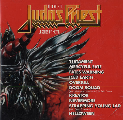 Judas Priest A Tribute To Judas Priest - Legends Of Metal CD album (CDLP) US JUDCDAT479827