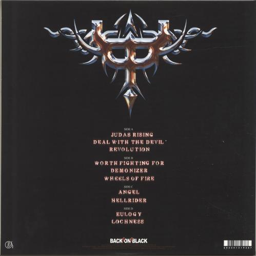 Judas Priest Angel Of Retribution - Orange 2-LP vinyl record set (Double LP Album) UK JUD2LAN695408