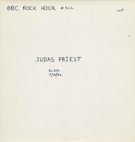 Judas Priest BBC Rock Hour - Version 'A' vinyl LP album (LP record) US JUDLPBB348030