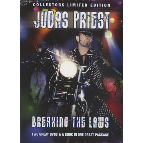 Judas Priest Breaking The Laws DVD UK JUDDDBR446240