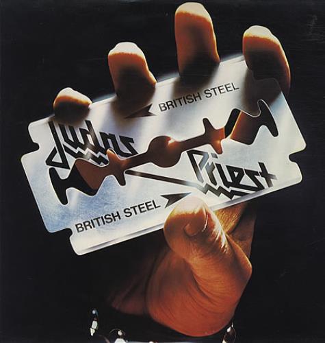 Judas Priest British Steel - 1st vinyl LP album (LP record) UK JUDLPBR337841